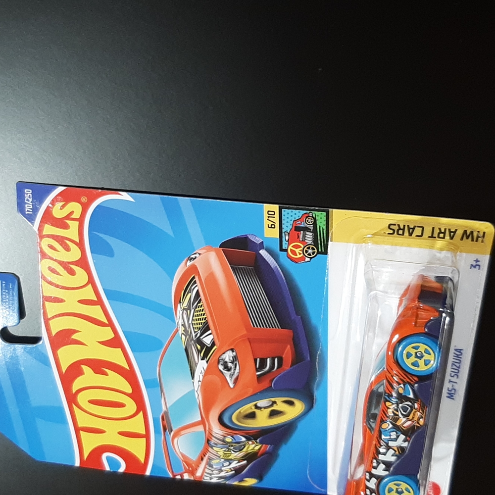 Hot Wheels MS-T Suzuka Orange 2022 HW Art Cars Collection Circuit Race Car - Picture 6 of 11